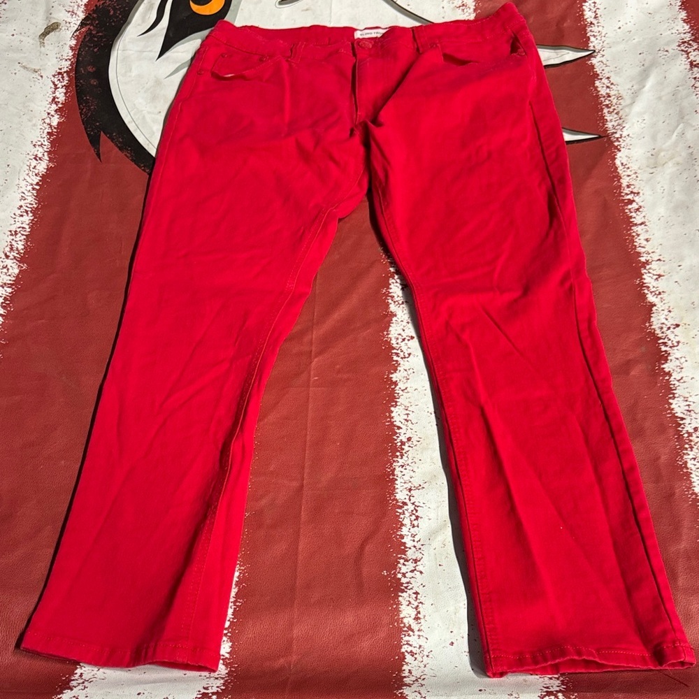 Blind Trust Bold Red Men's Jeans
